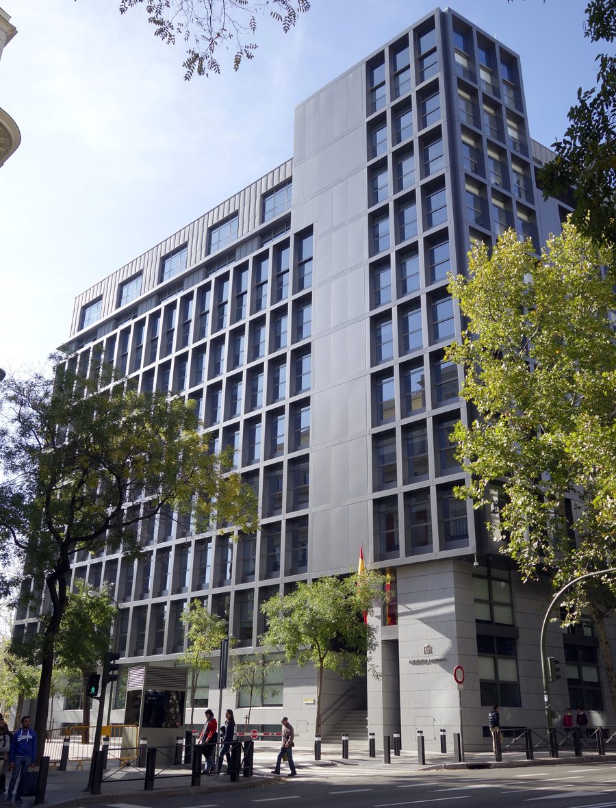Audiencia Nacional building in Madrid
